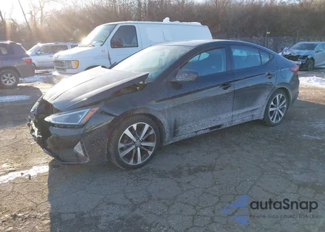 2019 Hyundai Elantra Se из США, поврежденный, VIN KMHD74LF8KU874561